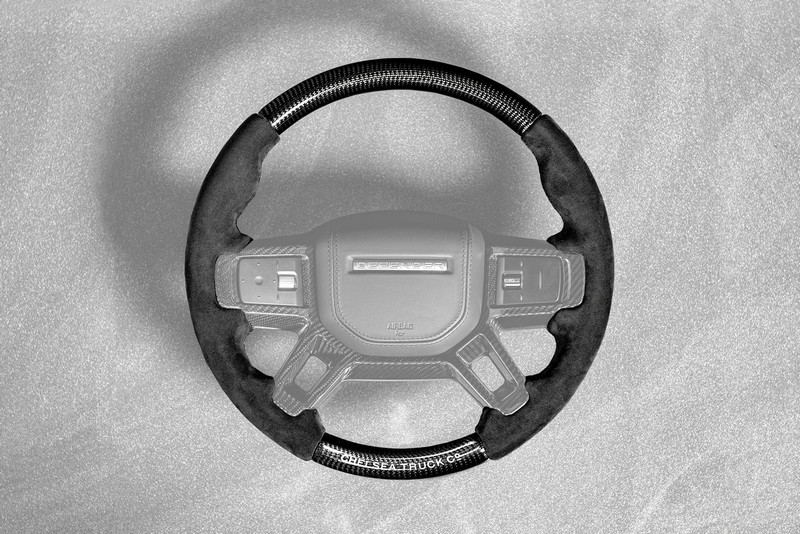 Project Kahn Chelsea Truck Company Full Carbon Steering Wheel for 2020+ Defender 90/110/130 - Image 17