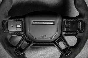 Project Kahn Chelsea Truck Company Full Carbon Steering Wheel for 2020+ Defender 90/110/130 - Image 9