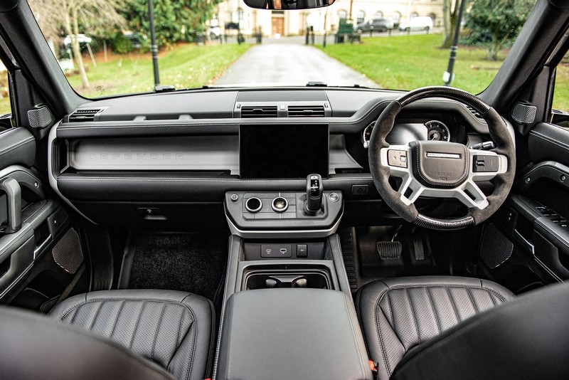 Project Kahn Chelsea Truck Company Full Carbon Steering Wheel for 2020+ Defender 90/110/130 - Image 7