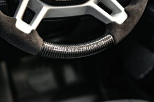 Project Kahn Chelsea Truck Company Full Carbon Steering Wheel for 2020+ Defender 90/110/130 - Image 4