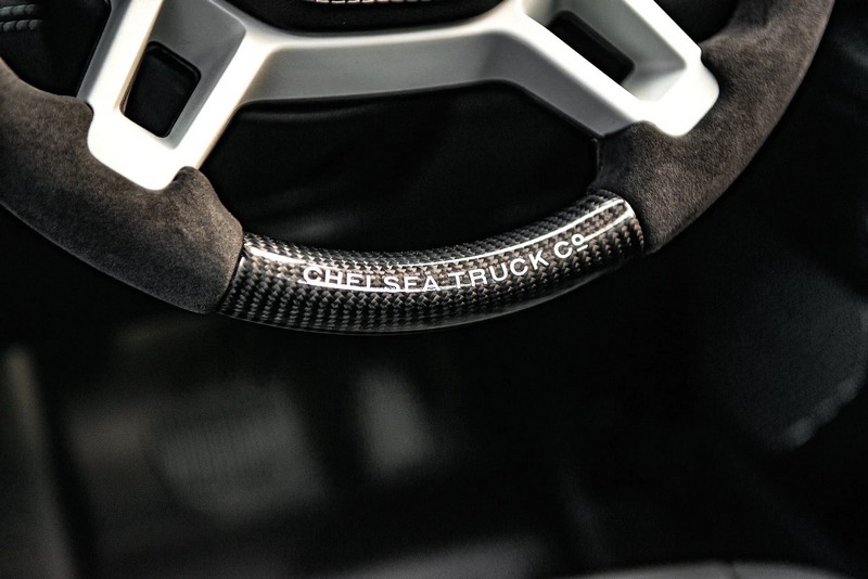 Project Kahn Chelsea Truck Company Full Carbon Steering Wheel for 2020+ Defender 90/110/130 - Image 4