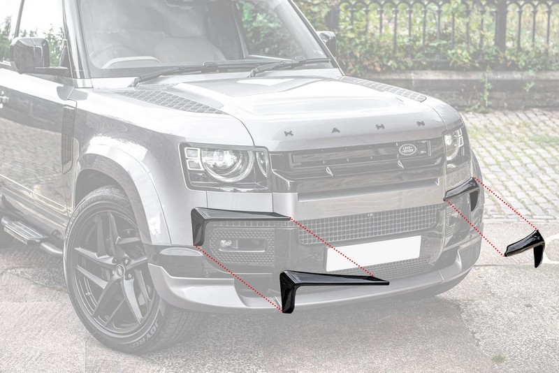 Project Kahn Bumper Vents for 2020+ Defender 90/110/130 - Image 2