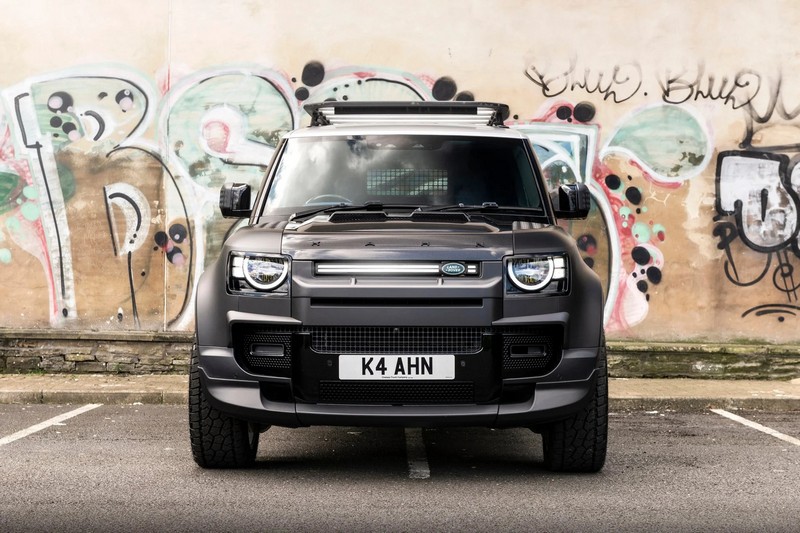 Project Kahn Front Grille with Twin LED Lightbar for 2020+ Defender 90/110/130 - Image 11