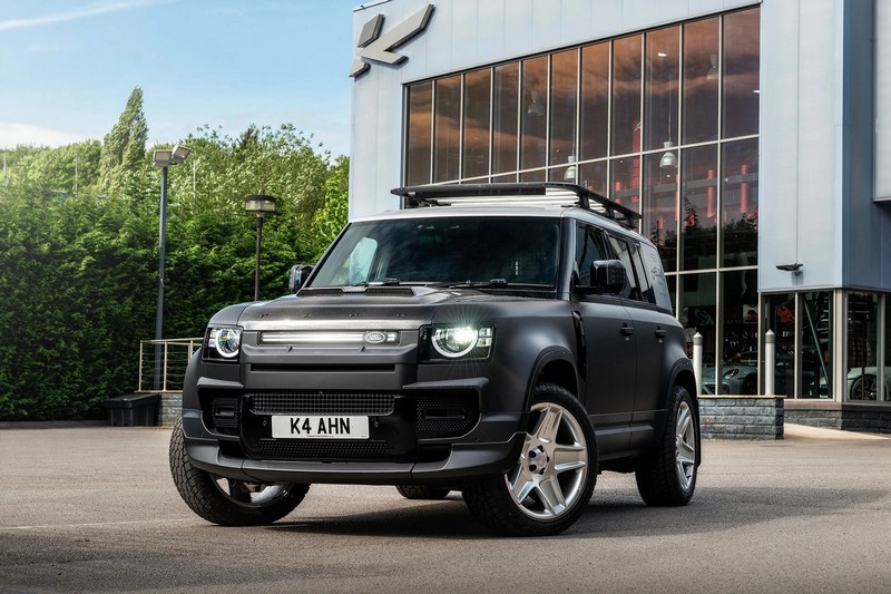 Project Kahn Front Grille with Twin LED Lightbar for 2020+ Defender 90/110/130 - Image 8