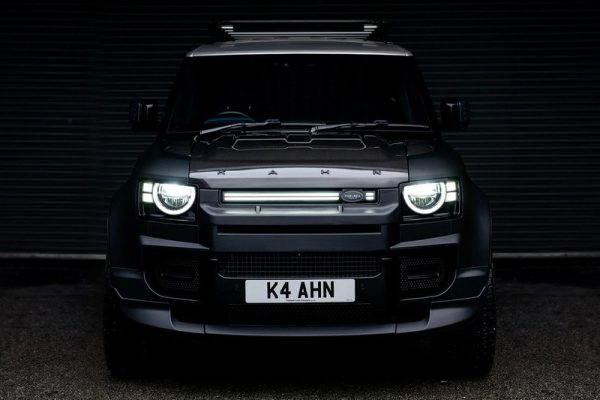 Project Kahn Front Grille with Twin LED Lightbar for 2020+ Defender 90/110/130