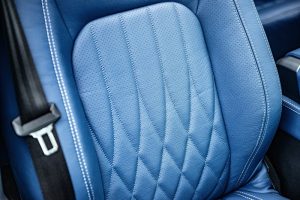 Project Kahn Comfort Leather Interior Volcanic Blue - Designo Design for 2020+ Defender 130 - Image 4