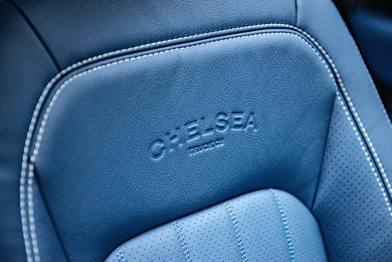 Project Kahn Comfort Leather Interior Volcanic Blue - Designo Design for 2020+ Defender 130 - Image 5