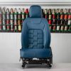Project Kahn Comfort Leather Interior - Volcanic Blue for 2020+ Defender 90
