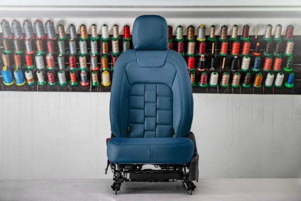 Project Kahn Comfort Leather Interior Volcanic Blue - 3D Modular Design for 2020+ Defender 130