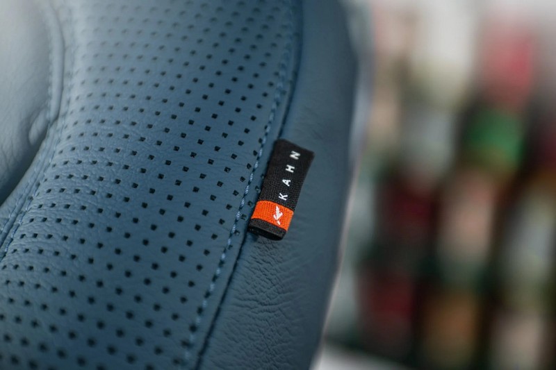 Project Kahn Comfort Leather Interior - Volcanic Blue for 2020+ Defender 90 - Image 7