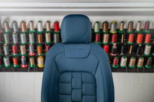 Project Kahn Comfort Leather Interior Volcanic Blue - 3D Modular Design for 2020+ Defender 130 - Image 3