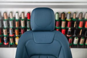 Project Kahn Comfort Leather Interior Volcanic Blue - 3D Modular Design for 2020+ Defender 130 - Image 2
