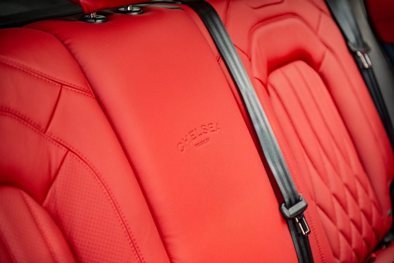Project Kahn Comfort Leather Interior Volcanic Red - Designo Design for 2020+ Defender 130 - Image 11