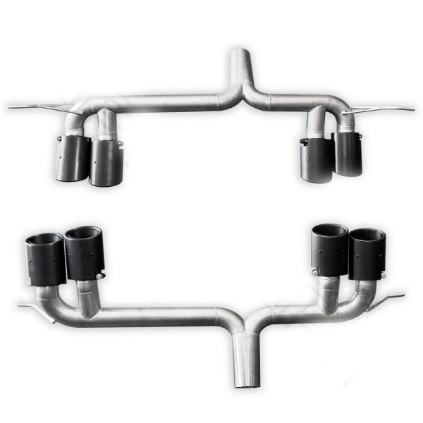 MANHART Slip-on Exhaust Race for 2020-on Defender P400