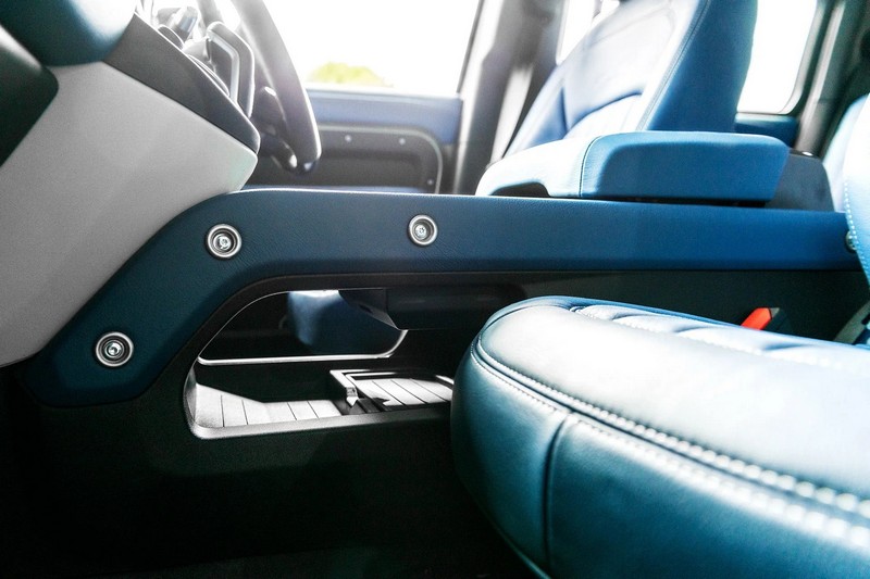 Project Kahn Center Console with Armrest for Land Rover Defender 2020+ Defender 90/110/130 - Image 5