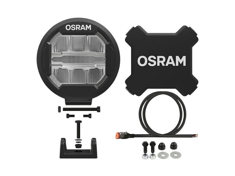 Front Runner 7" Osram LED Light Round MX180-CB / Combo Beam & Mounting Kit - Image 2