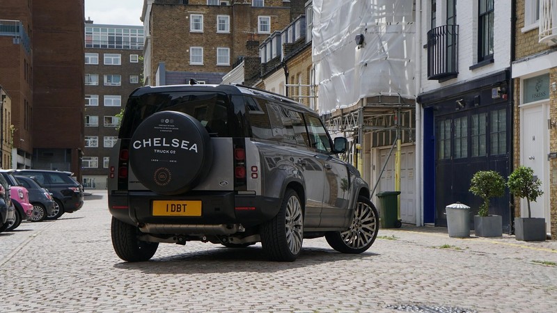 Project Kahn Chelsea Truck Company Spare Wheel Cover for 2020+ Defender 90/110/130 - Image 4