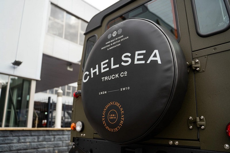Project Kahn Chelsea Truck Company Spare Wheel Cover for Defender 90/110 - Image 2
