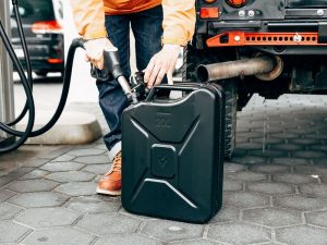Front Runner 20L Fuel Jerry Can - Black Steel Finish - Image 2