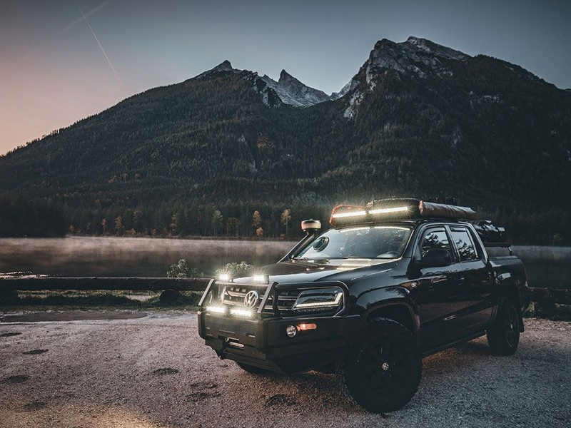 Front Runner LED Light Bar FX250-SP/FX500-CB/FX250-CB/FX500-SP/FX500-CB SM Mounting Bracket - Image 2