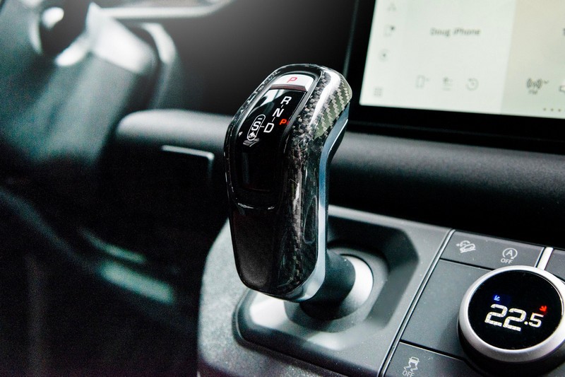 Project Kahn Carbon Fiber Gear Shift Trim for 2020+ Defender 90/110/130 - Image 2