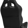 Baja XRS Black Vinyl/Cloth Reclining Suspension Seat - Image 3