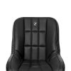 Corbeau Baja Low Back Black Vinyl Fixed Back Suspension Seat - Image 5