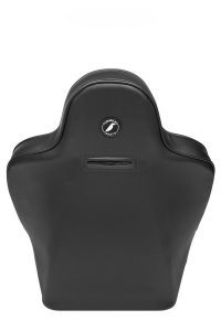 Corbeau Baja SS Black Vinyl Fixed Back Suspension Seat - Image 3