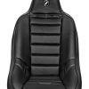 Corbeau Baja Ultra Black Vinyl Wide Suspension Seat - Image 4