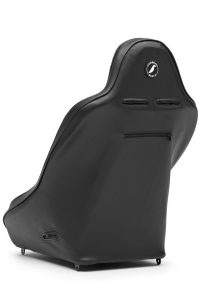 Corbeau Baja Ultra Black Vinyl Wide Suspension Seat - Image 3