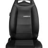 Corbeau Moab Black Vinyl/Perforated Vinyl Reclining Seat - Image 5