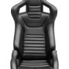 Corbeau RRB Black Vinyl/Carbon Vinyl - Reclining Seat - Image 3