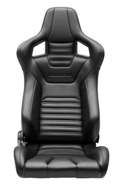 Corbeau RRS Black Vinyl/Carbon Vinyl - Reclining Seat - Image 4