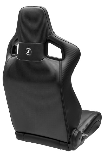 Corbeau RRS Black Vinyl/Carbon Vinyl - Reclining Seat - Image 3