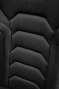 Corbeau FX1 Pro Black Cloth/Vinyl - Fixed Back Racing Seat - Image 3