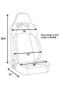 Corbeau Trailcat Reclining Seat - Image 4