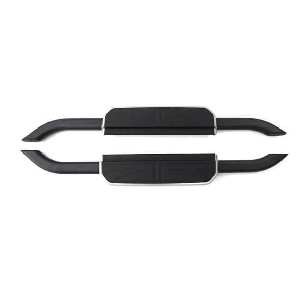 Land Rover Defender Fixed Side Step (Silver edge) for 2020+ Defender 90