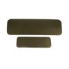 Land Rover Defender Spare Tire Delete Plate (Brown) for Defender 90/110