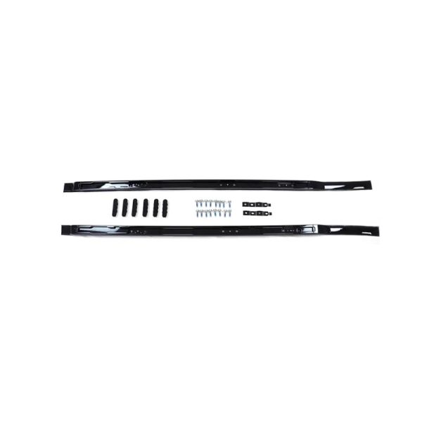 Land Rover Defender Rack Roof Rails Luggage (Black) for 2020+ Defender 90