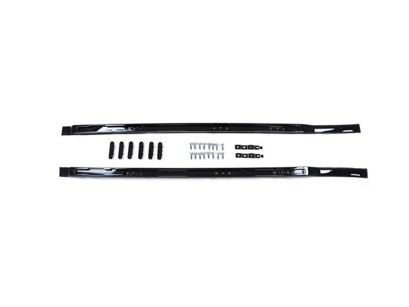 Land Rover Defender Rack Roof Rails Luggage (Black) for 2020+ Defender 90