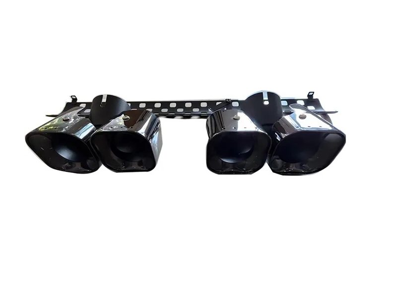 Land Rover Defender Black Square Exhaust Pipe with Grille for 2020+ Defender 90/110