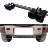 Land Rover Defender Black Square Exhaust Pipe with Grille for 2020+ Defender 90/110 - Image 3