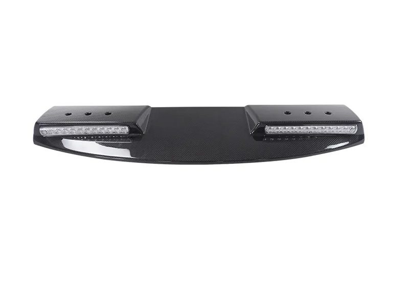 Land Rover Defender Carbon Fiber Long Style Front Roof Spoiler with LED Light for 2020+ Defender 90/110