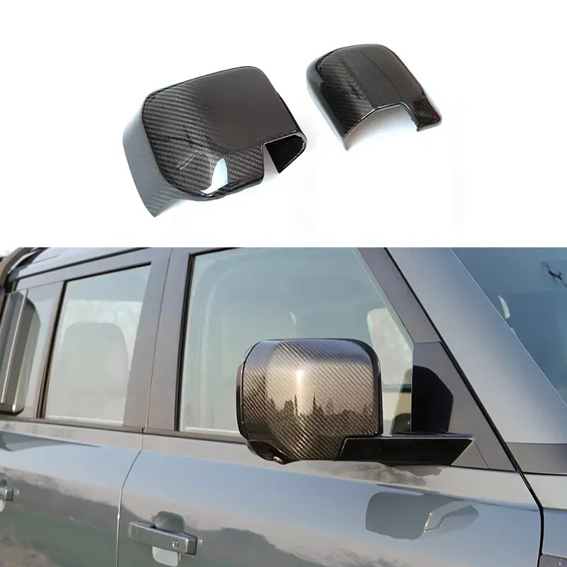 Land Rover Defender Carbon Fiber Side Mirror Cover for 2020+ Defender 90/110 - Image 6