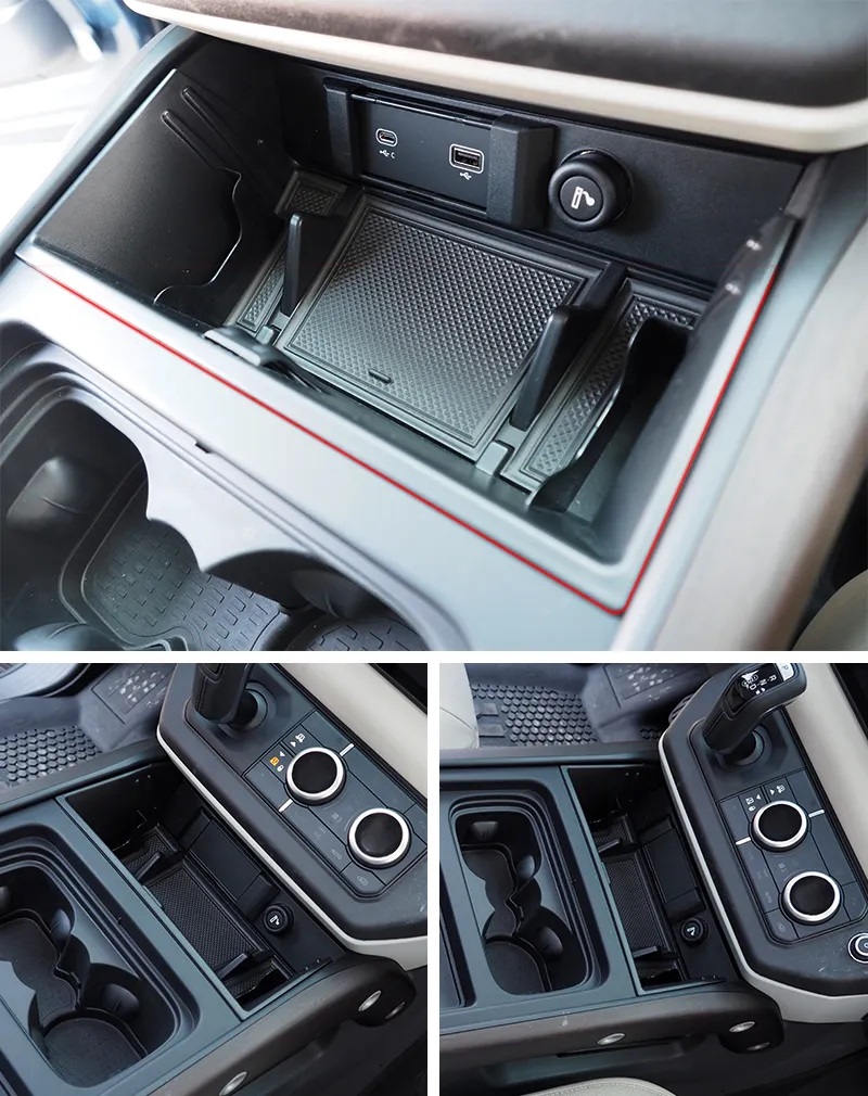 Land Rover Defender Center Console Storage Box for 2020+ Defender 90/110 - Image 6