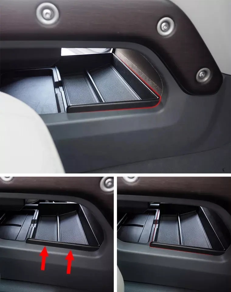Land Rover Defender Central Control Lower Storage Box for 2020+ Defender 90/110 - Image 6