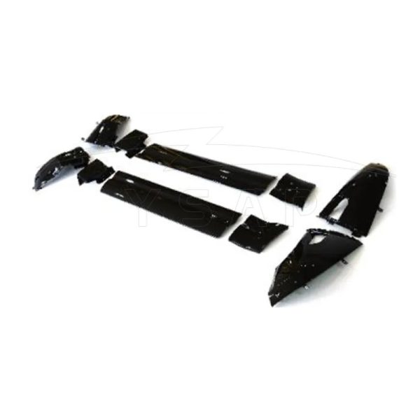 Land Rover Defender Door Panel Kit (Gloss Black) for 2020+ Defender 90