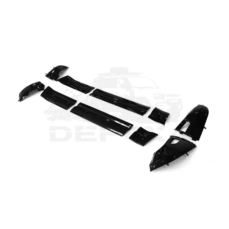 Land Rover Defender Door Panel Kit (Gloss Black) for 2020+ Defender 110