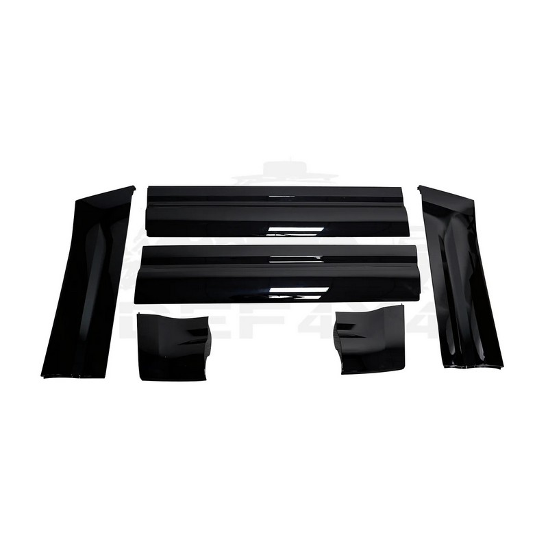 Land Rover Defender Door Panel Kit (Gloss Black) for 2020+ Defender 110 - Image 2