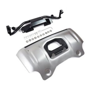 Land Rover Defender Front Bottom Bumper Guard (Silver) for 2020+ Defender 90/110 - Image 2